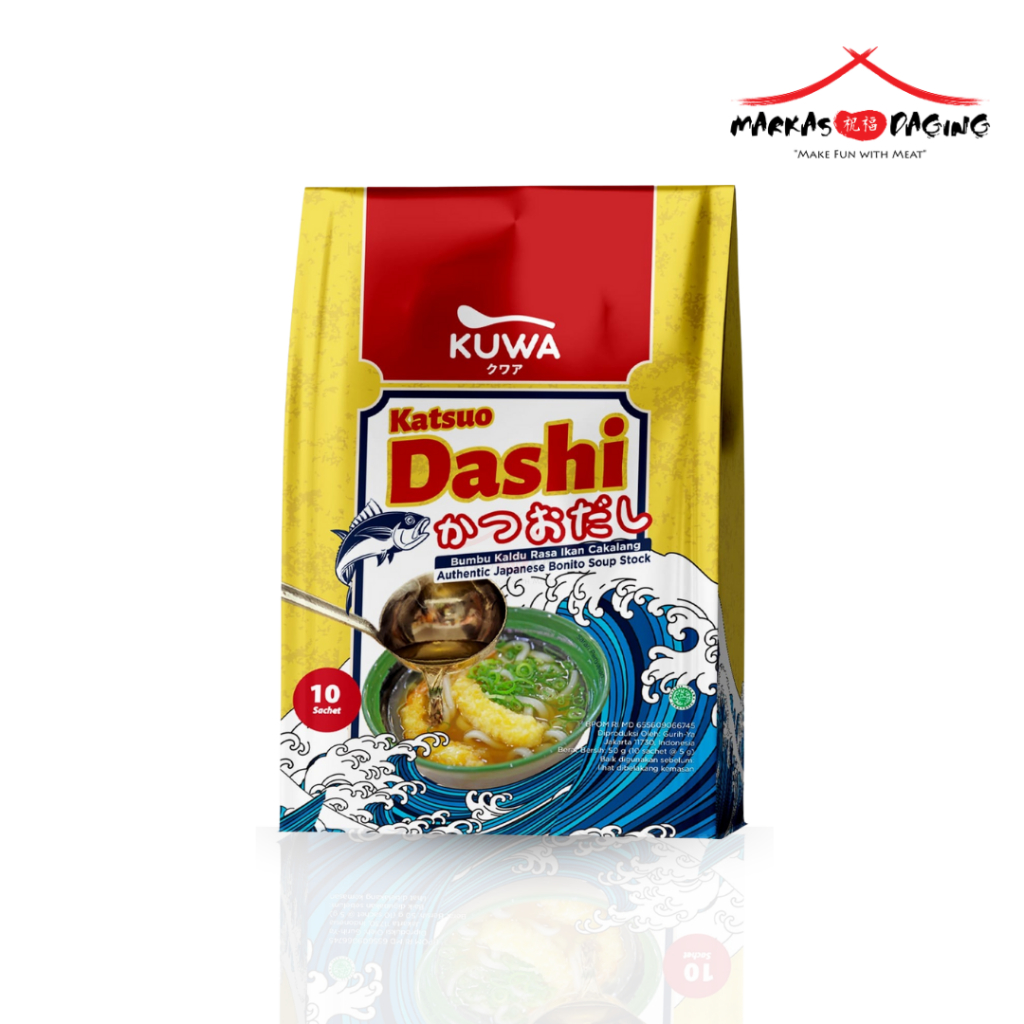 

KUWA Kaldu Ikan Katsuo Dashi 50gr, Kaldu Sup Rasa Cakalang - Markasdaging