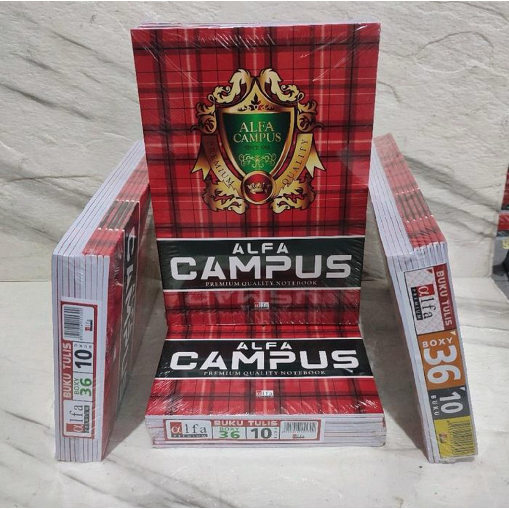 

Buku Tulis Alfa Campus 36 lembar