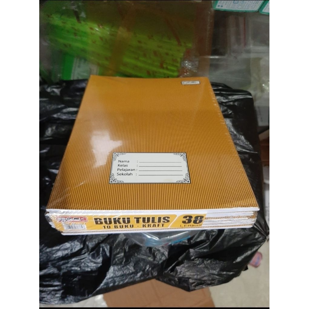 

1 PACK BUKU TULIS ISI 38 lembar