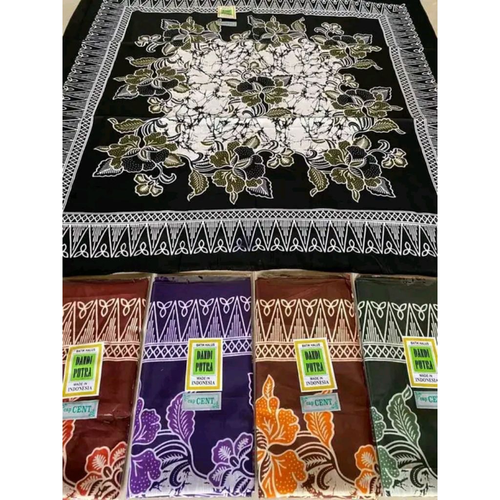 kain Batik PAKET 5 pcs Taplak meja motif kekinian