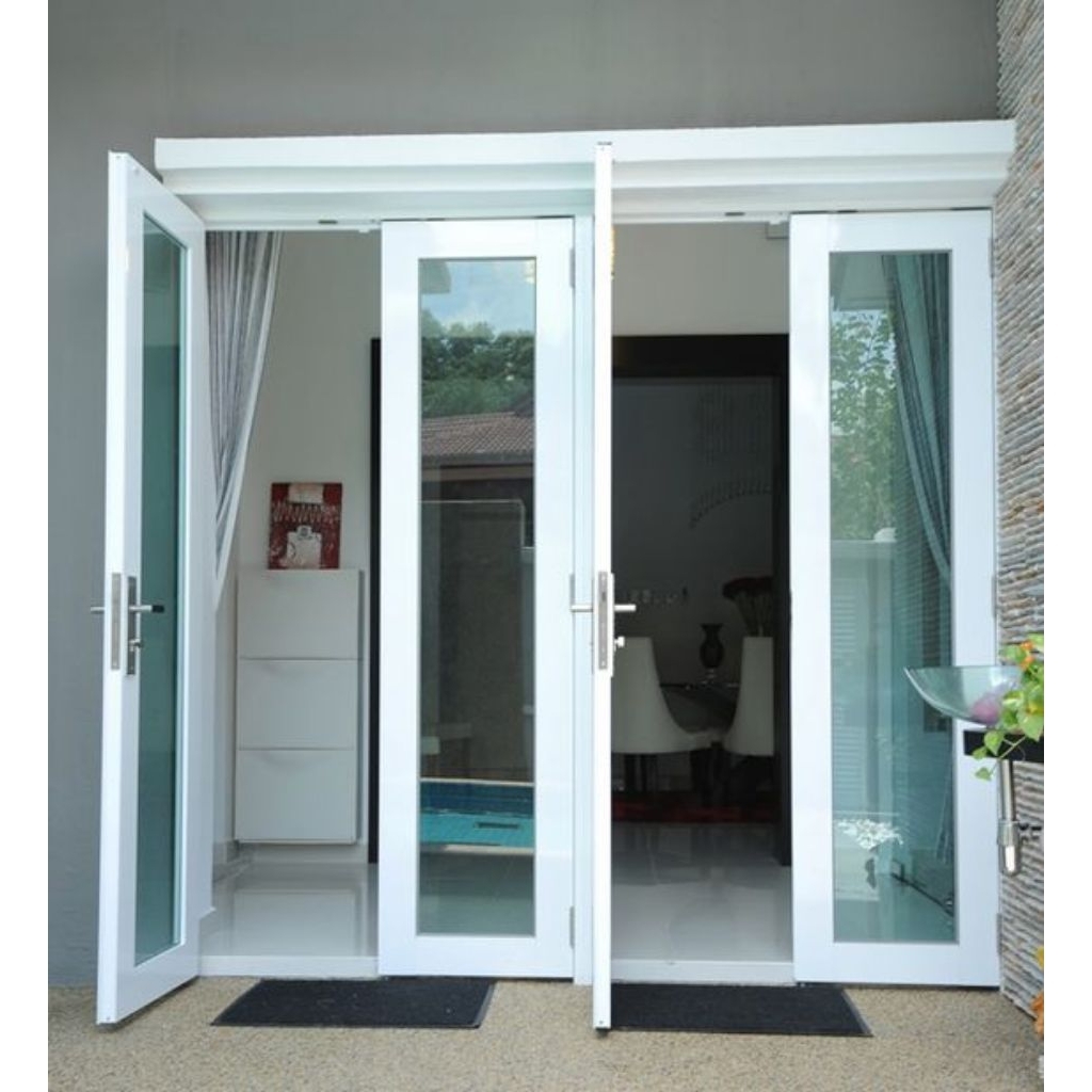 model pintu aluminium modern