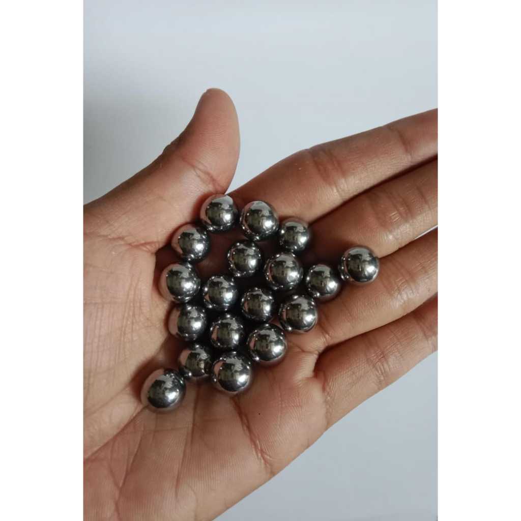 100pcs Steel Ball Bearing Spare Part Motor Mobil 4mm 5mm 6mm 7mm 8mm 9mm 10mm / Ball Besi / Bola / P