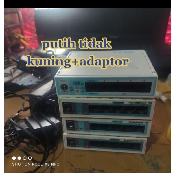 mikrotik hex lite  rb750r2 dan rb 750