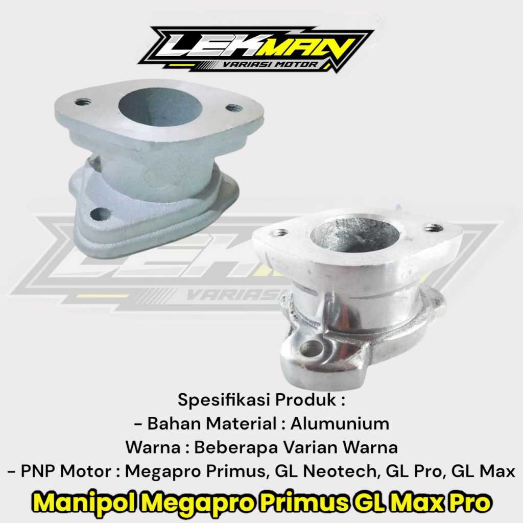 Manipol Megapro Primus Manipol GL Pro Manipol GL Max Varian Warna Silver