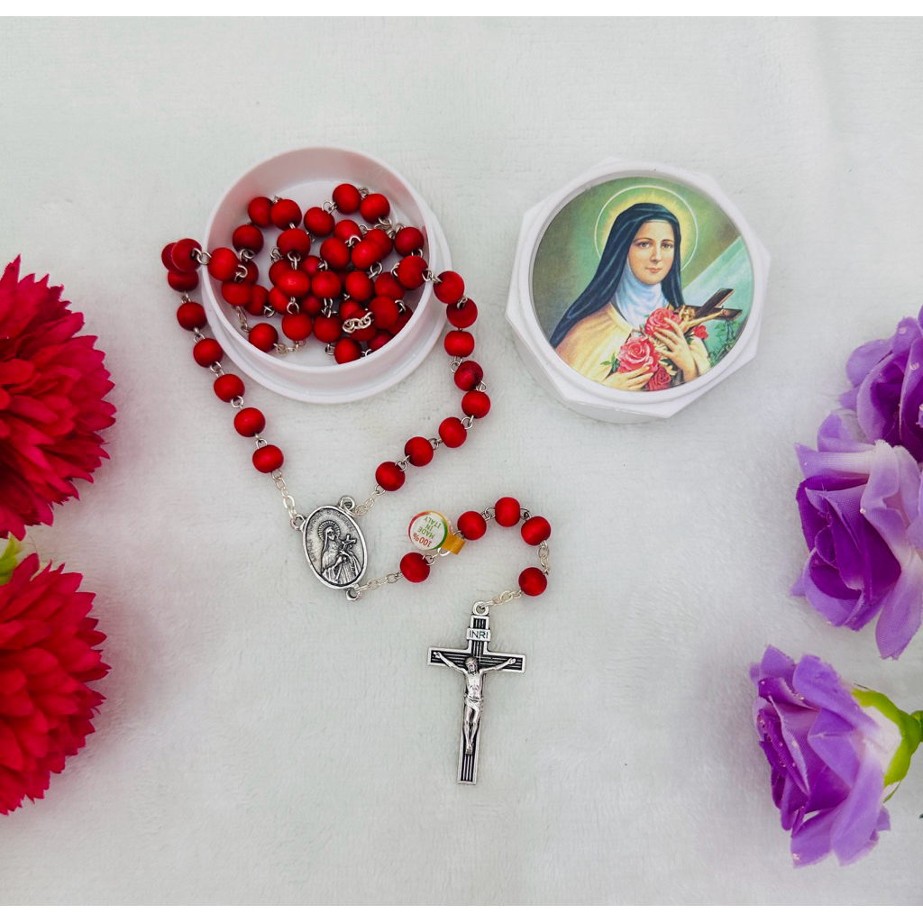 Rosario kayu wangi parfum 8 mm italy