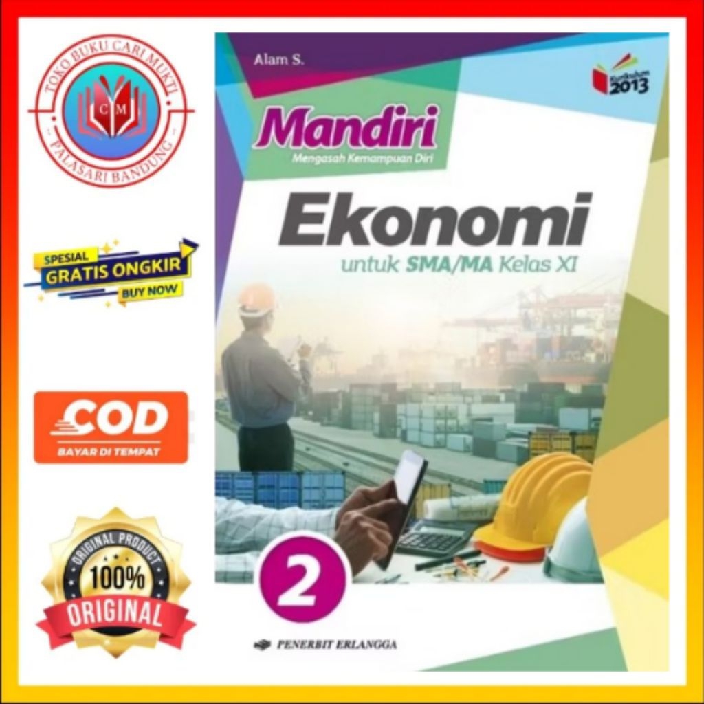 BUKU MANDIRI EKONOMI UNTUK SMA/MA KELAS 11 KURIKULUM 2013 BEKAS ORIGINAL
