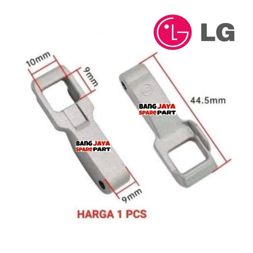 Locker Hook Pintu Mesin Cuci LG Front Loading - Pengait Handle Pintu Mesin Cuci LG
