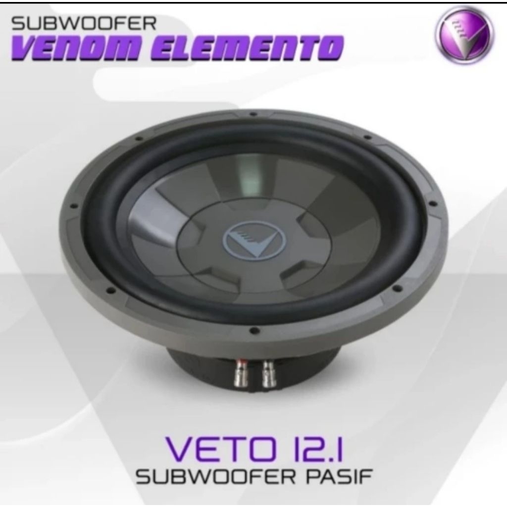 Subwoofer Venom 12 inch Veto Elemento12.1 Original Venom