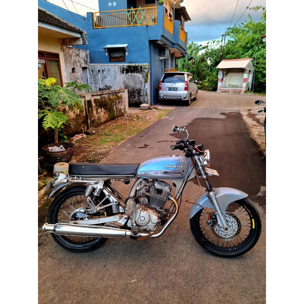 Motor Cb Tatanan Begel Panjang Basik GL Max 2001 Lengkap BPKB STNK