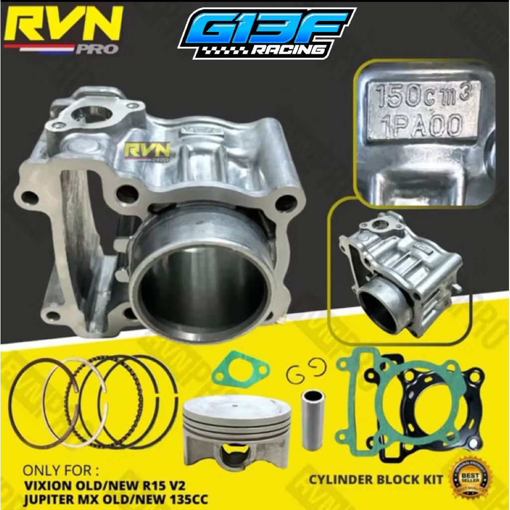 RVN Blok Seher Boring Vixion Old - Vixion New - R15 - Jupiter Mx Old - Jupiter Mx New Original RVN K