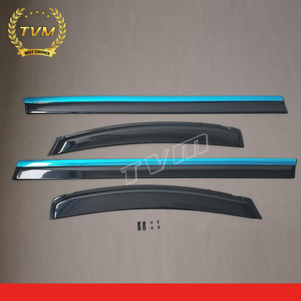 Talang Air Door Visor Alphard / Vellfire 2015 Injection Chrome Import