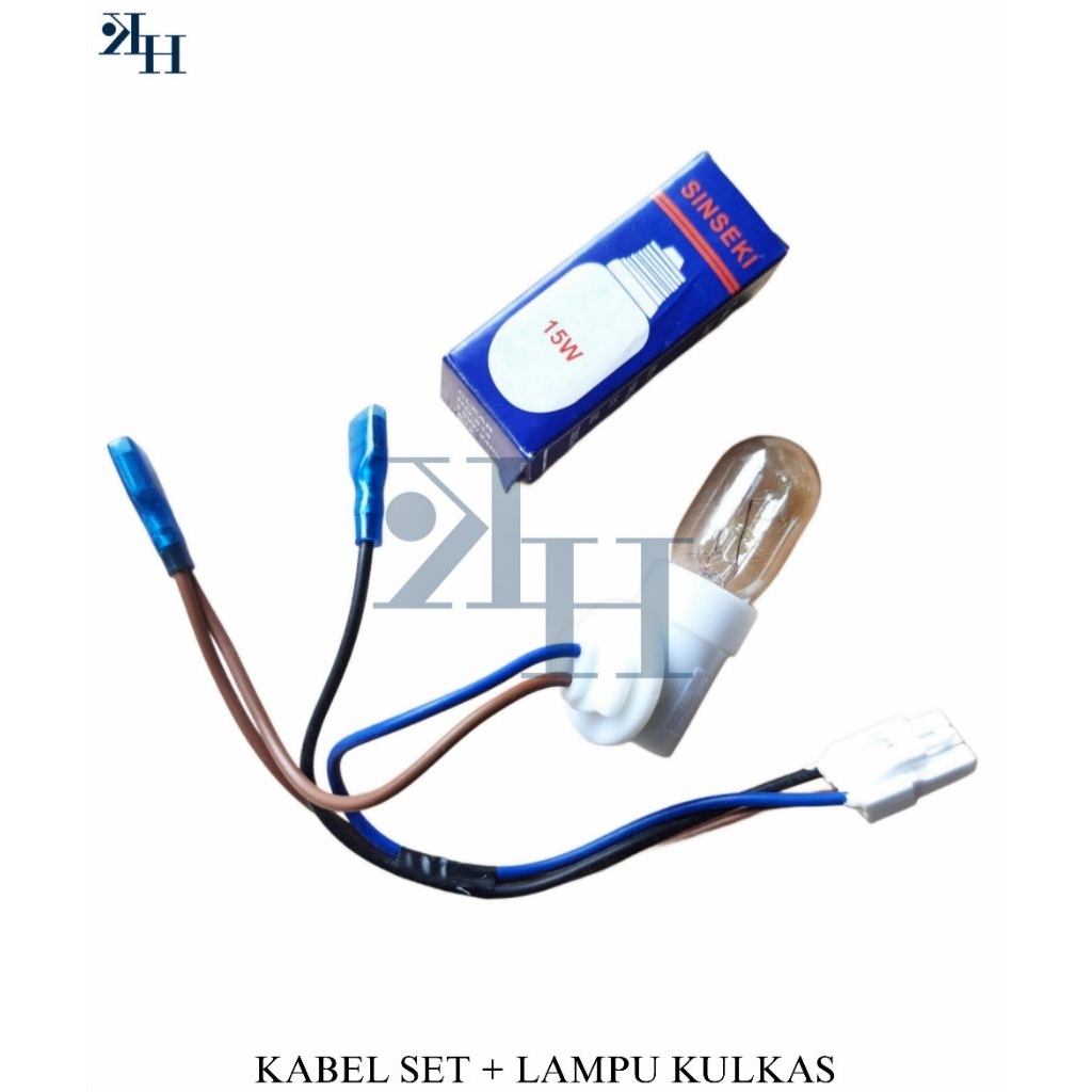 FITTING KULKAS // LAMPU KULKAS // KABEL SET KULKAS E12