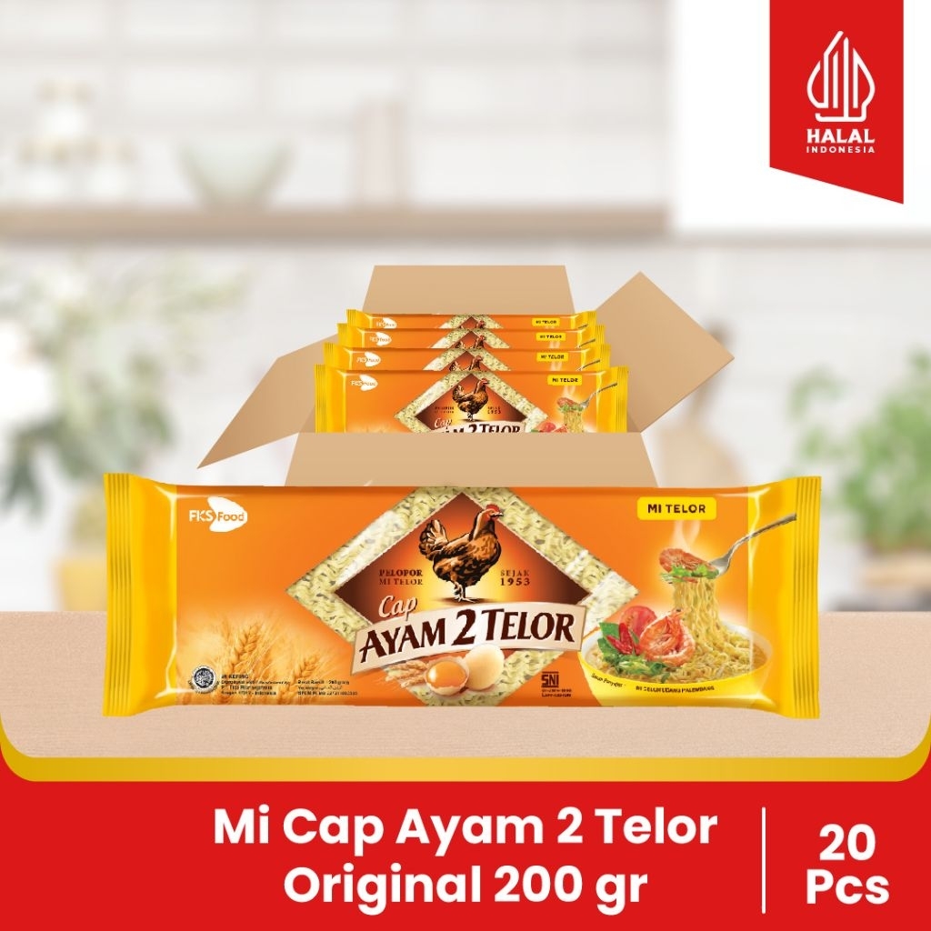 

Mie cap ayam 2 telor - original - 1 karton - 20 pcs
