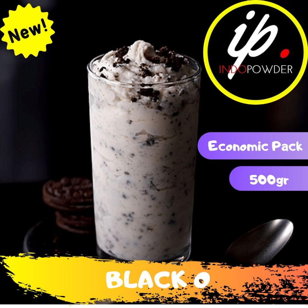 

IP Jakarta - Bubuk BLACK O 500gr untuk Café, Waralaba, Resto dan Usaha Minuman Kekinian
