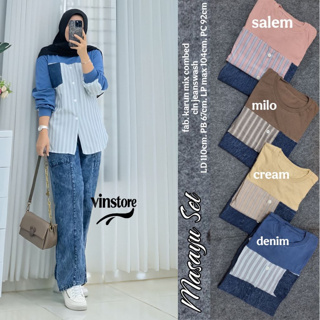 Masayu/Della Setelan Wanita By Vinstore