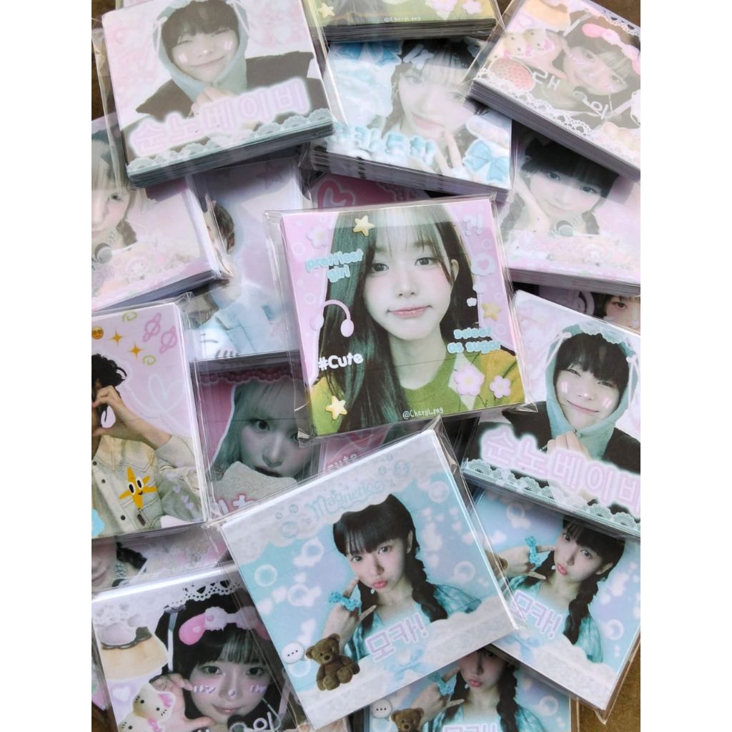 

( READ DESK! ) DEFECT SALE MEMOPAD KPOP ALA SELLKOR/SELLCHIN!