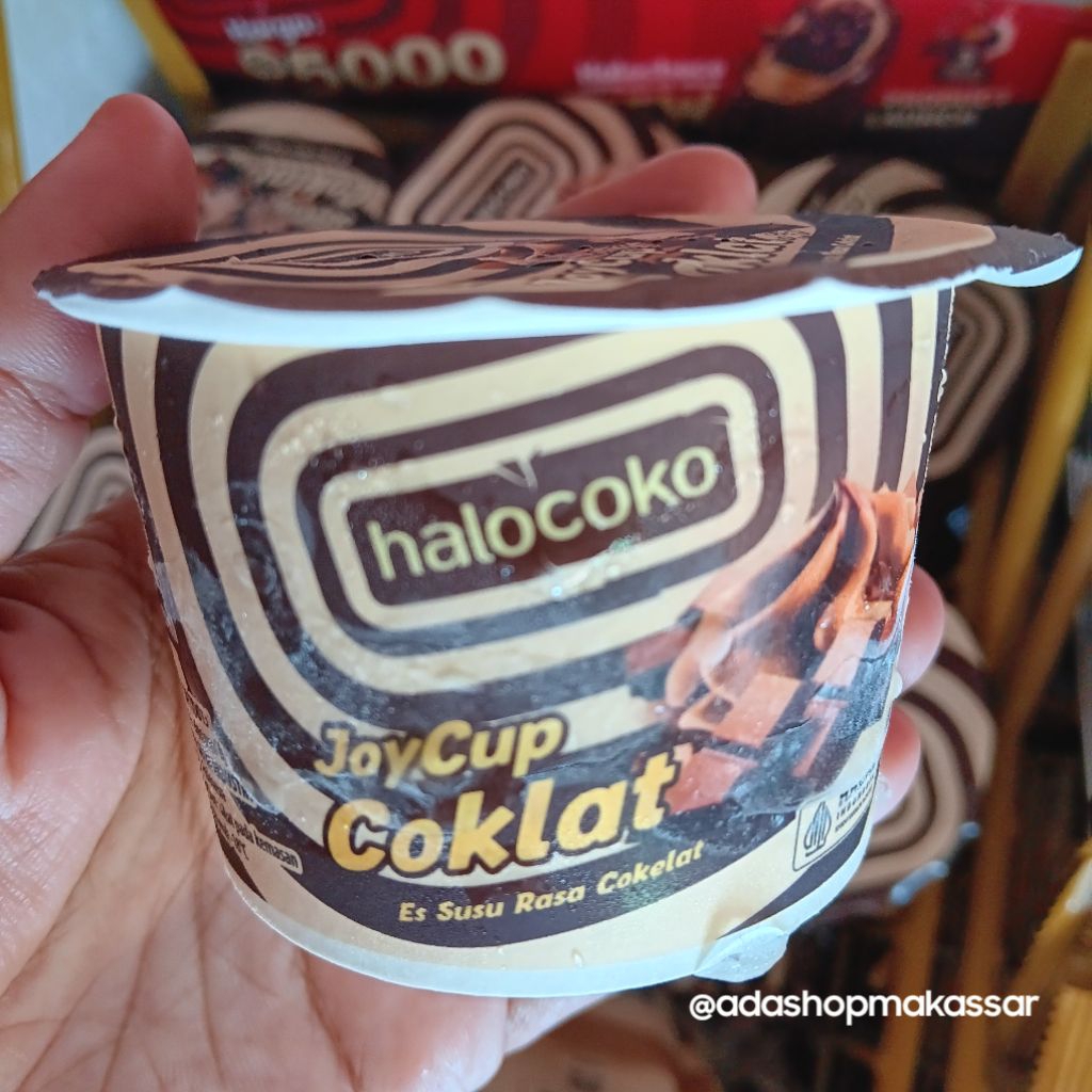 

Es Krim Halocoko Joycup Coklat / Cup Strawberry