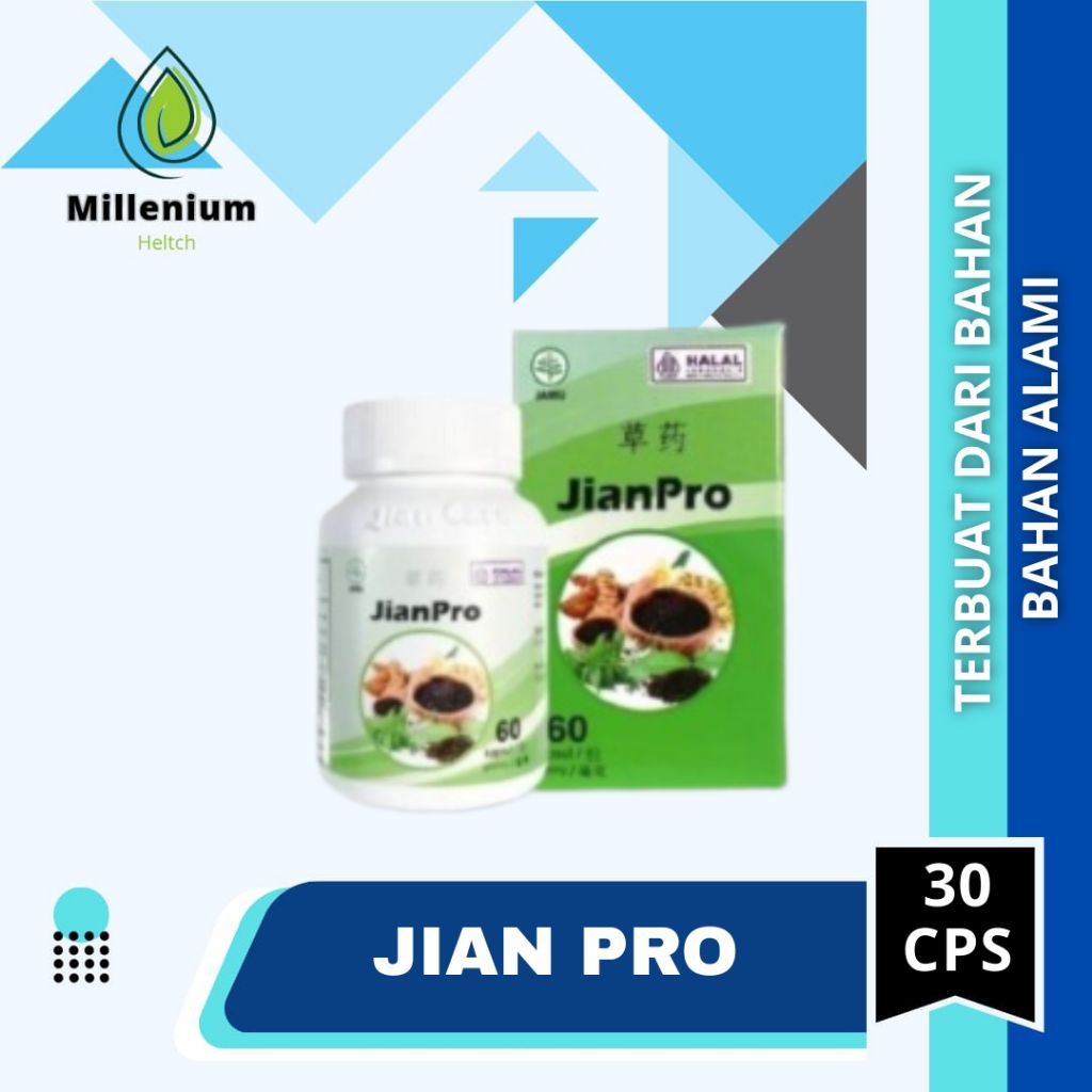 JIANPRO ORIGINAL HERBAL JIANCARE OBAT MENGATASI ASAM URAT PEGAL LINU REUMATIK