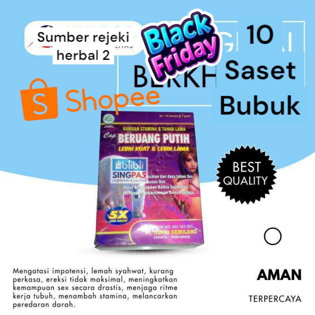 

minuman bubuk isi 10 saset produk sumber rejeki herbal