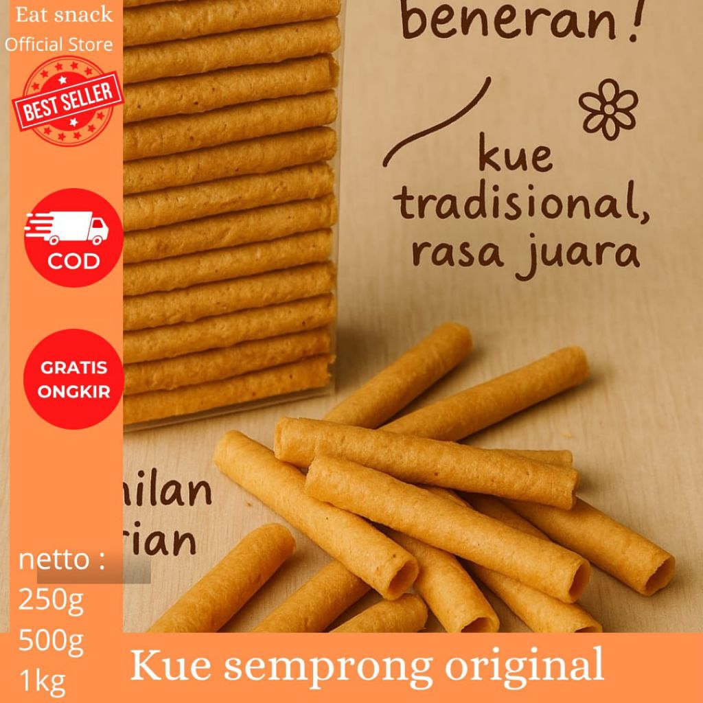

kue semprong wijen roll, 250GR, 500GR, 1kg
