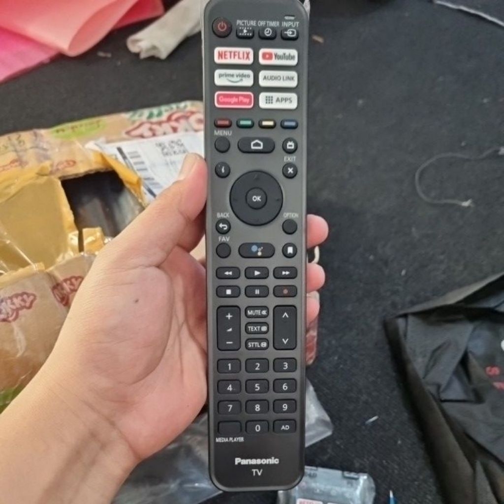 RK REMOT SMART ANDROID PANASONIC - remot tv smart android panasonic - REMOT PANASONIC SMART ANDROID
