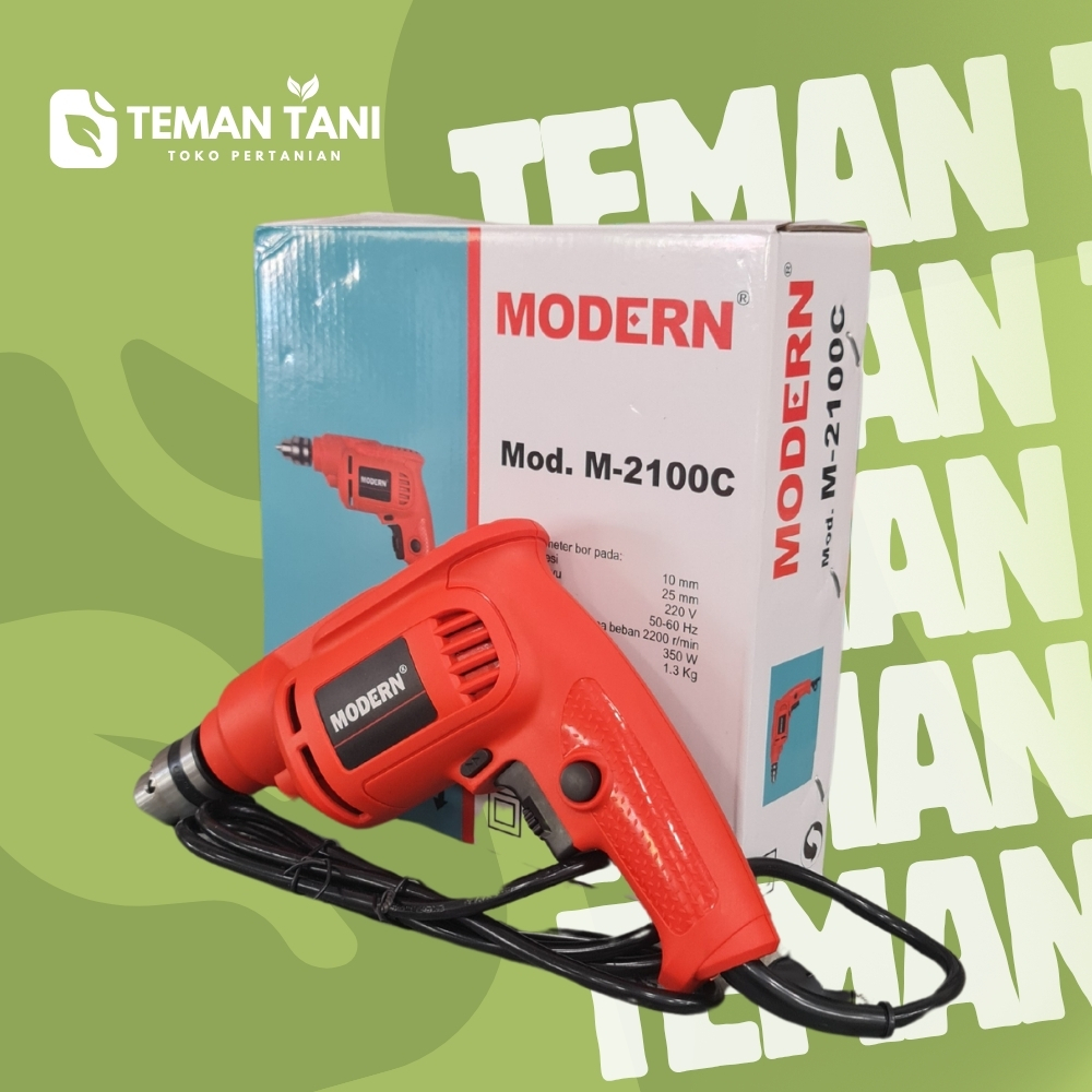 MESIN BOR MODERN M-2100C/BOR LISTRIK MODERN M-2100C/MESIN BOR LISTRIK MODERN M-2100C TEMAN TANI