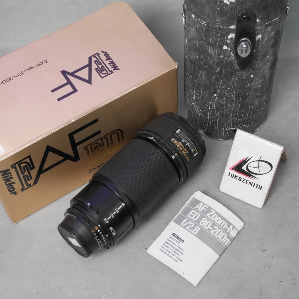 Nikon Nikkor AF 80-200mm f2.8 ED - no 70-200mm VR - Lensa Tele Nikon - R02142