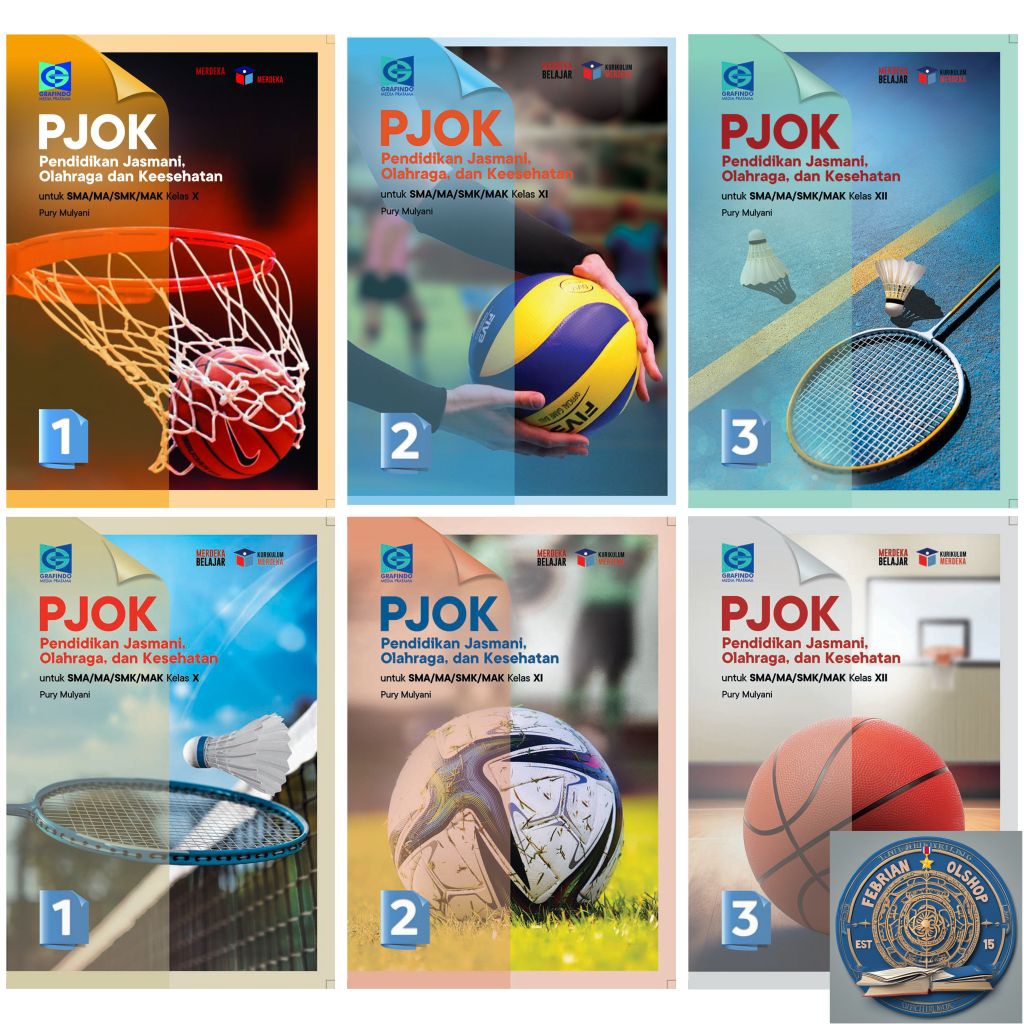 PJOK SMA/MA KELAS 10 11 12 KURIKULUM MERDEKA REVISI GRAFINDO