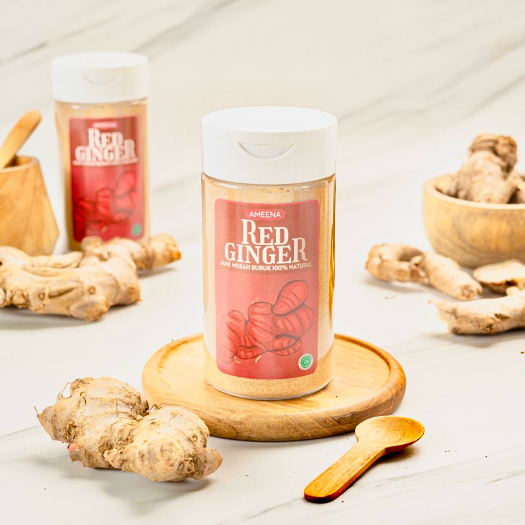 

[ MINI ] Ginger Powder Bubuk Jahe Merah 60GR | Ameena Premium Quality
