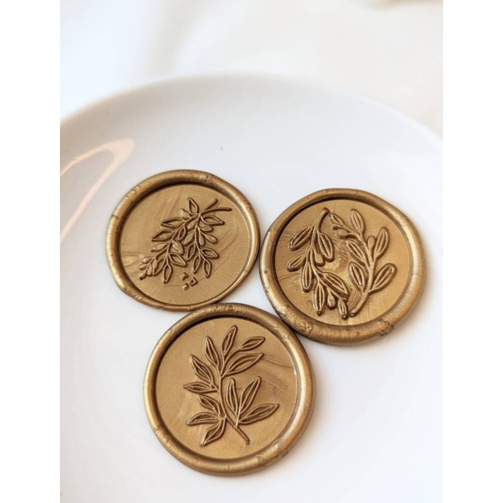 

Bronze Edition Stamp 2.5 Cm (1) - 1 Pcs Wax Seal Coin Instan sudah termasuk double tape vintage segel undangan souvenir calligraphy #Paletestamp