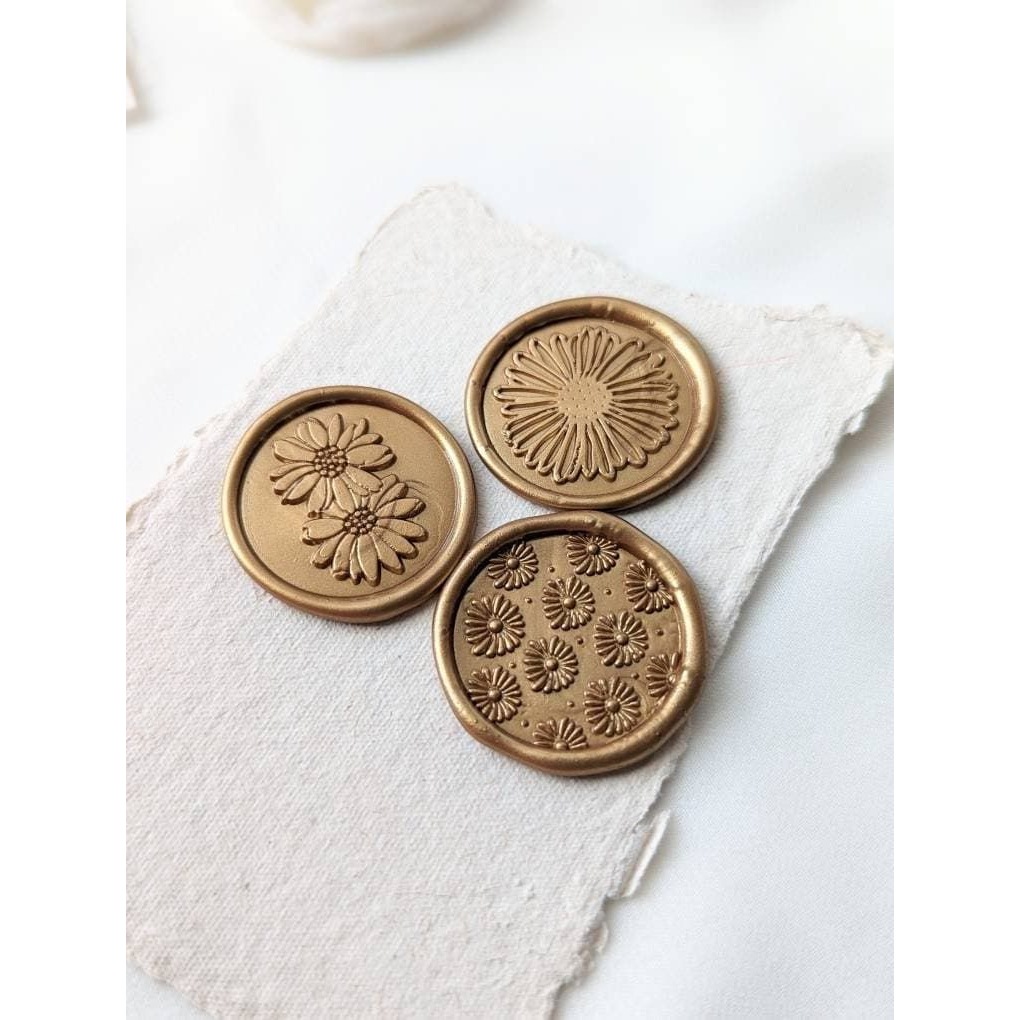 

Bronze Edition Stamp 2.5 Cm (2) - 1 Pcs Wax Seal Coin Instan sudah termasuk double tape vintage segel undangan souvenir calligraphy #Paletestamp