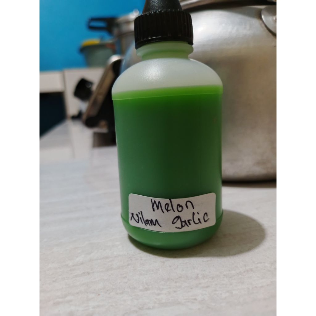 essen mancing ikan mas melon Nilam garlic