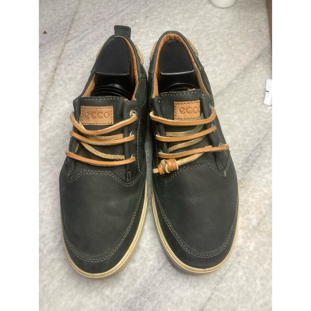 Sepatu Kulit Pria ECCO Collin Moonless Prilove Size 40 / 25.5 cm