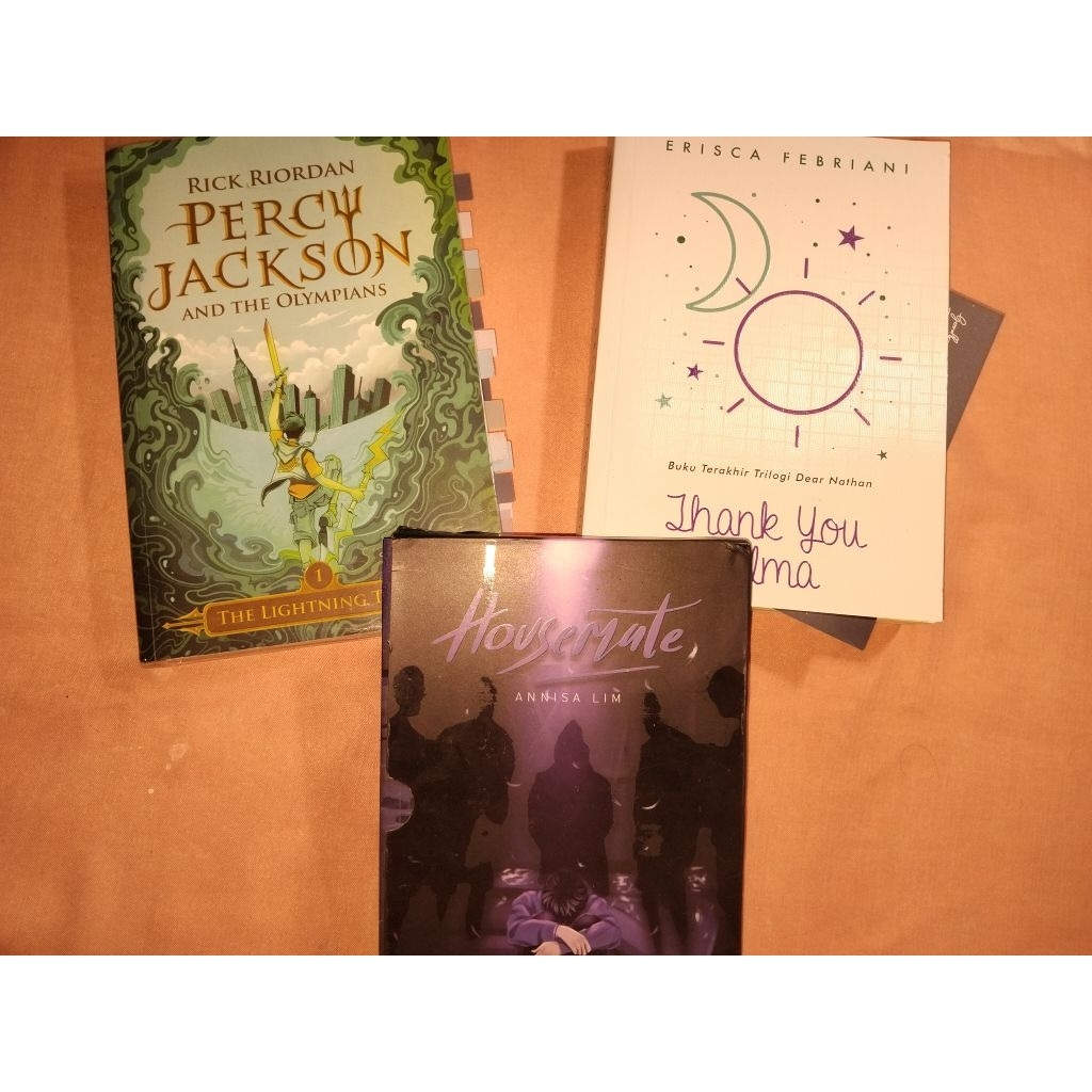 wts novel preloved percy jackson