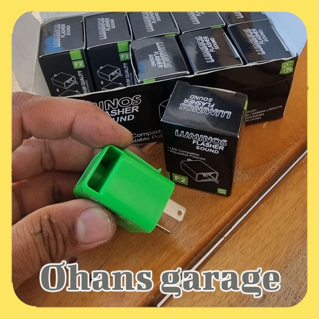FLASHER BUNYI SEIN KEDIP LED LUMINOS FLASHER SOUND SUARA JAMAN DULU F2 SETELAN DIBAWAH