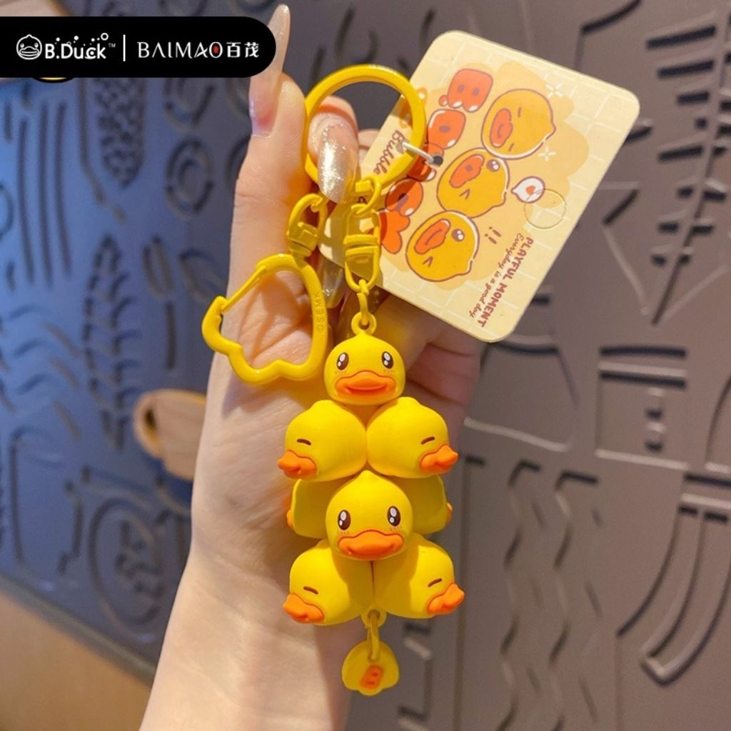 Gantungan B.Duck Tumpuk  - Warna Kuning