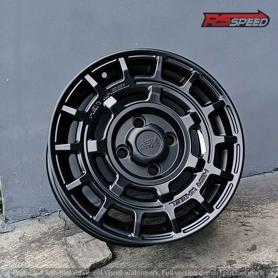 Velg racing hsr mentawai R14 buat mobil xenia,avanza,cold,livina,serena,hyundai atoz