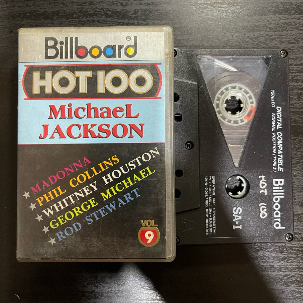 Kaset Pita - Billboard Hot 100 (Michael Jackson, Madonna)