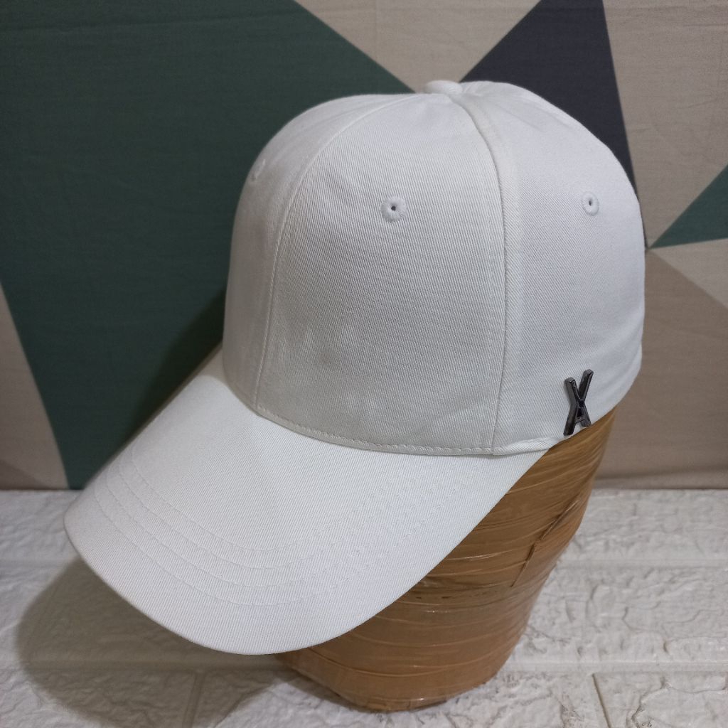 Topi Original Second Topi Varz4r Logo Besi Putih stok 6959