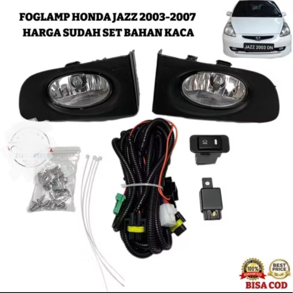 LAMPU BUMPER FOGLAMP JAZZ GEN-1 & NEW CITY 2003,2004,2005