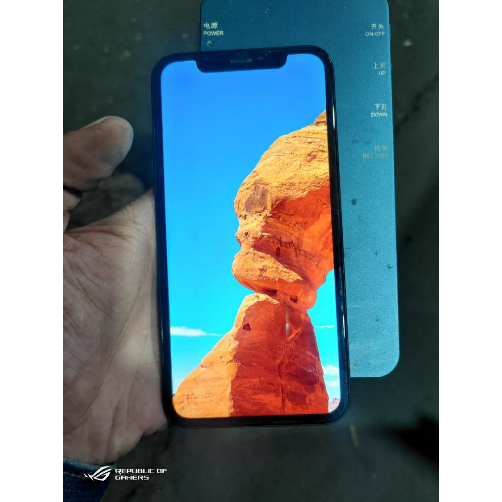 lcd IP xr cabutan / copotan ibox