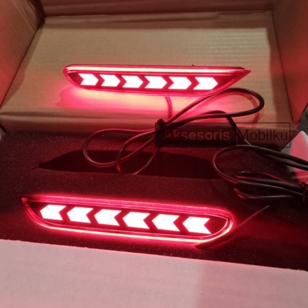 Led Bumper Livina Reflector XTrail Lampu Mata Kucing 100% New Product