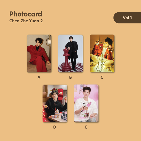 [SATUAN] Chen Zhe Yuan 2 Fanmade Photocard
