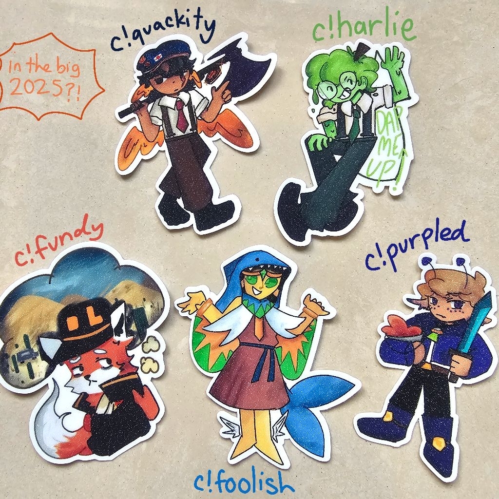 

Die-Cut Sticker MCYT DSMP Las Nevadas