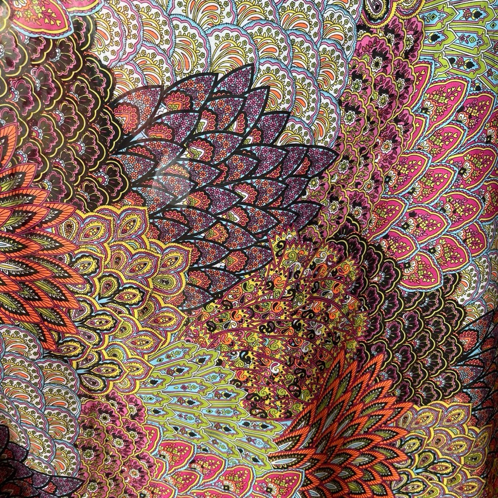 kain zara crepe motif  - kain crepe zara motif - kain zara luxury