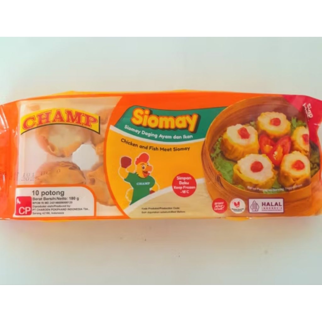 

CHAMP siomay ayam dan ikan 180gr