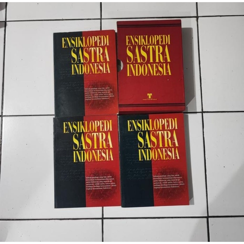 ENSIKLOPEDIA SASTRA INDONESIA JILID 1-3