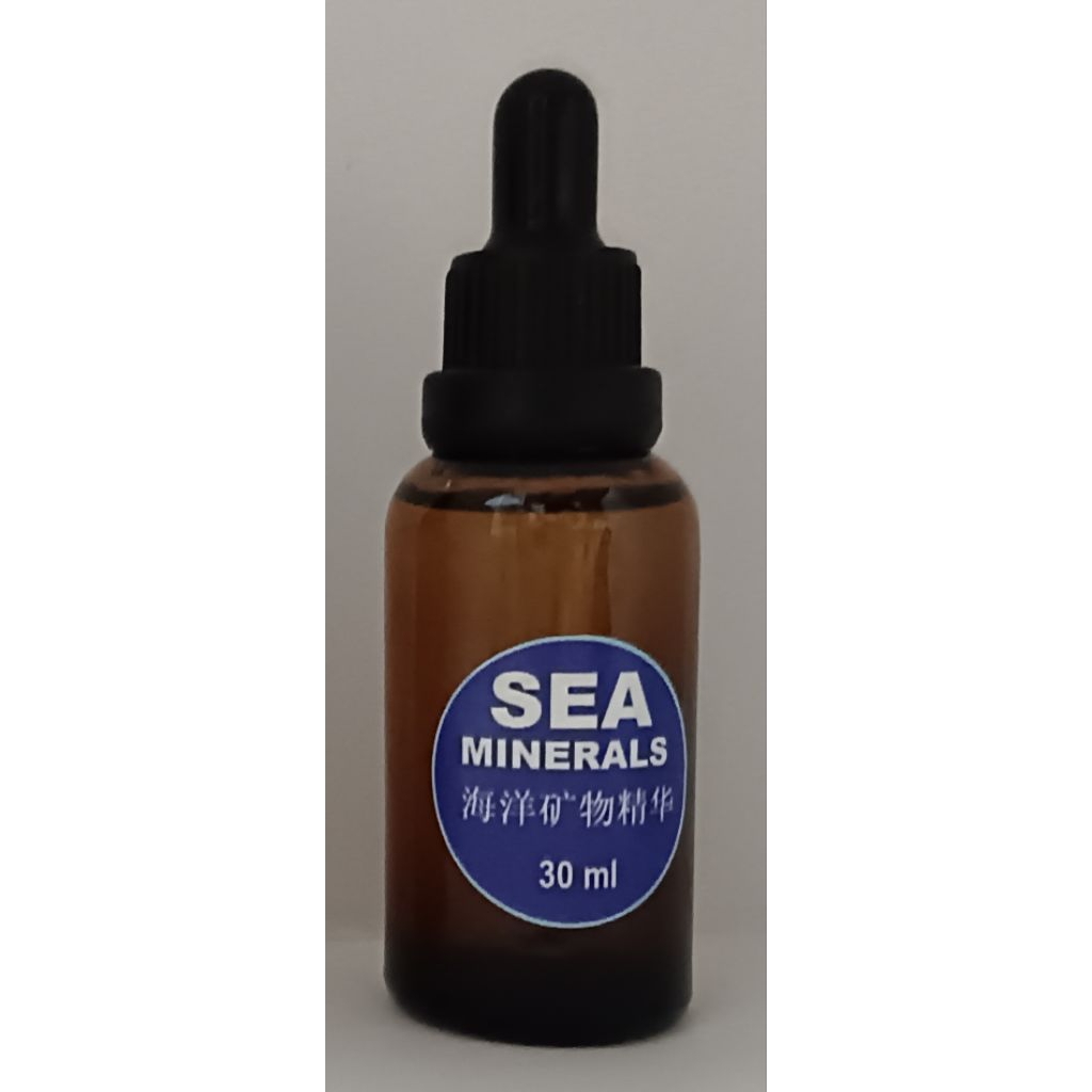 

Sea Mineral Sea Minerals 30 ml botol kaca repacked (bisa untuk detox)