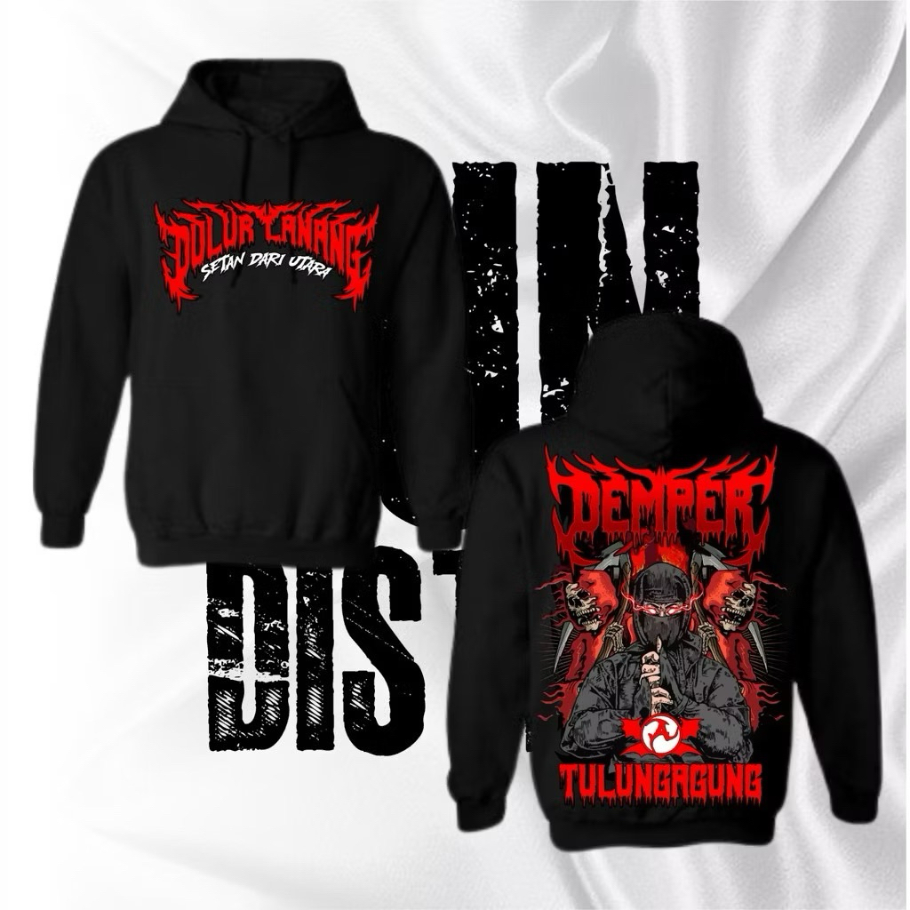 HOODIE SWEATER TONGKRONGAN DEMPER TULUNGAGUNG