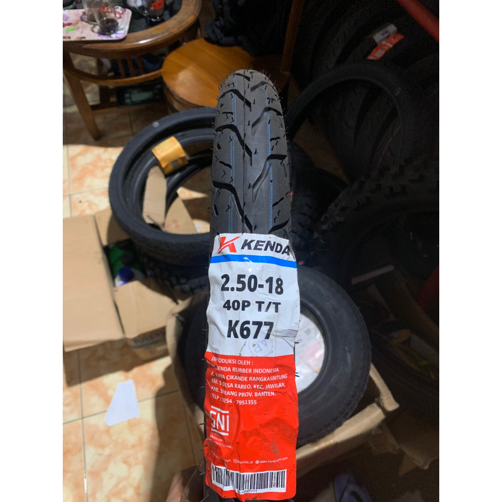 BAN KENDA THORAK (K677 )250 RING 18 tubytipe